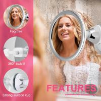 Espejo De Maquillaje Antiniebla Para Ducha Sin Niebla Y Roto Ajustable 360° Giratorio Con Ventosa Espejo De Afeitar - details 2