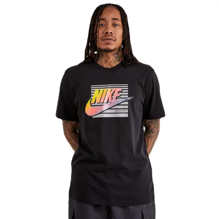 Camiseta Nike M Nsw 6Mo Futura Negro T Shirt Fq7995-010 - 1