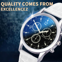 Reloj De Lujo De Cuarzo Con Dial De Acero Inoxidable Reloj Casual De Pulsera Material De Correa De Cuero Estilo Fashion & Casual - details 28