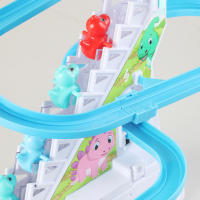 Juguete Educativo De Carreras Para Niños 3PCS Coche De Carreras Que Sube Las Escaleras Juguete De Deslizamiento Para Aprendizaje Temprano - details 3