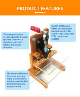 Mesa De Prueba Universal PCBA Estructuras De Prueba Bakelite Soportes De Prueba PCB Fijadores De Inspección De Placas De Circuito - details 1