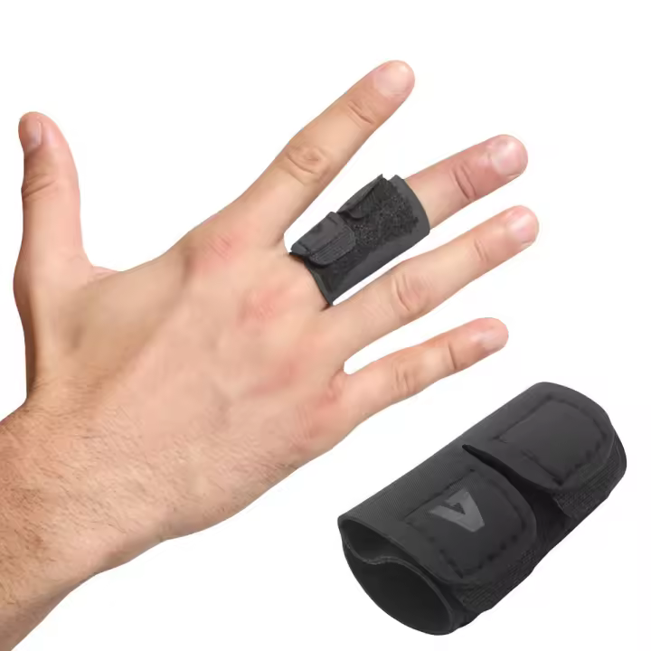 AOLIKES Protector De Dedos Para Baloncesto Y Voleibol 1PCS Equipo Deportivo De Alivio Del Dolor Y Protección Malla De Seda SBR Nylon OK - 1