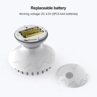 Masajeador Eléctrico De Cabeza Anti-estático Con 3 Modos De Vibración Alivio Del Estrés Y Migraines Escalpelo Masajeador De Pelo Para Crecimiento Del Cabello - details 3