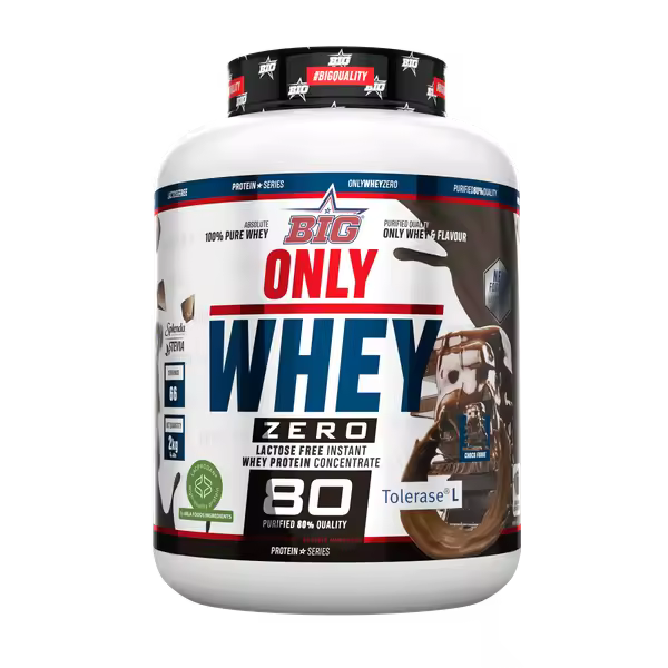 Big Only Whey Zero 2kg  Proteína Sin Lactosa Alta Calidad - Concentrado de Suero de leche Certificado - 1