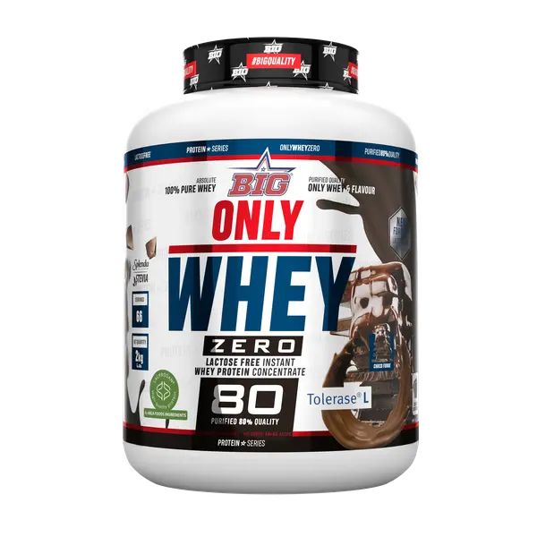 Big Only Whey Zero 2kg | Proteína Sin Lactosa Alta Calidad - Concentrado de Suero de leche Certificado - 1