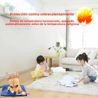 Almohadilla Caliente Eléctrica Ajustable Para Perros Impermeable Tapete Calentado Para Invierno Cubierta De Nylon Para Mascotas Y Puppies - details 7