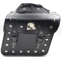 Bolsas De Silla De Motocicleta PU Cuero Universal Vintage Marrón Bolsa Lateral Con Herramientas Y Guantes Impermeable - details 12
