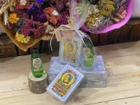 Regalos para invitados de boda lote de 10 miniaturas de 5 cl con baraja de cartas en bolsa de regalo y tarjeta de agradecimiento con mensaje para los invitados de boda comuniones bautizos aniversarios rua crema hierbas Malibú - details 4