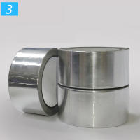Cinta De Aluminio Para Sellar Tubos De Escape Resistente a Altas Temperaturas Y a Prueba De Fugas En La Cocina Con Protección Solar Y Aislamiento Térmico - details 11