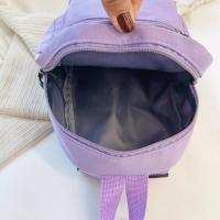 Mochila Preppy Mini De Nylon Para Niñas Y Mujeres Bolso De Viaje Pequeño a Prueba De Agua Casual Solida Rucksack Con Cierre De Cremallera Y Hebilla - details 15