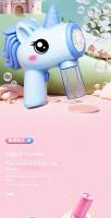 Máquina De Burbujas Unicornio Automática Pistola De Burbujas Eléctrica Juguete Para Fiestas Al Aire Libre Juguete Para Niños - details 1