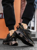 Zapatos De Moda Para Hombre Transpirables Y Versátiles Zapatillas Casuales Con Suela De Goma Antideslizante Y Cómodas Para Exterior Sin Capa Metálica Talla Verdadera - details 13