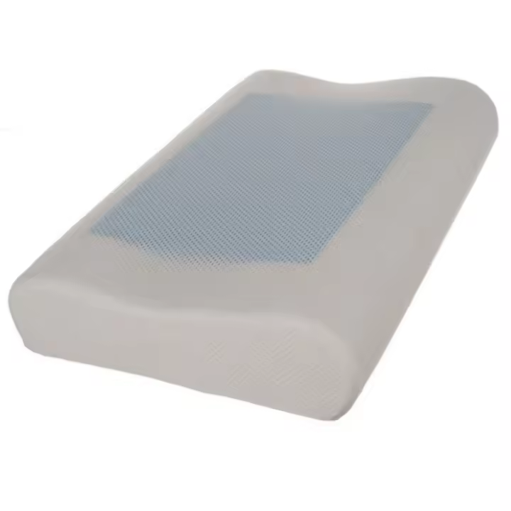 Almohada Ortopédica Grande con Gel – Apoyo Ergonómico y Frescura, almohada cervical, Ideal para Dormir Boca Arriba o de Lado- Apoyo para Cervicales y Alivio de Dolores - Ideal para Postura Correcta, Alivio de Presión y Sueño Reparador - 1
