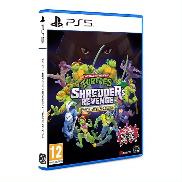 TEENAGE MUTANT NINJA TURTLES SHREDDERS REVENGE ULTIMATE EDITION PS5 PAL ESPAÑA NUEVO FISICO ESPAÑOL - Videotec - 1