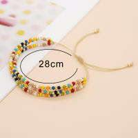 Pulsera Go2Boho Bohemia Sin Broche De Cierre De Lazo Moda Vidrio Pulsera De Cadena Geométrica Para Hombres Y Mujeres - details 3