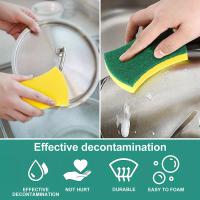 Juego De Esponjas De Limpieza Multifuncional 8/16/32 Piezas Pads De Escalofrío Doble Cara Duraderos Para Uso Doméstico Y De Cocina - details 3