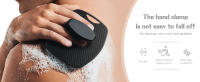 Cepillo De Baño De Silicona Exfoliante Para Rostro Y Cuerpo Cepillo De Limpieza Facial Con Mango Uso Seco Y Húmedo Para Hombres Y Mujeres - details 0