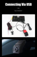 Cámara De Coche Full HD 170° Ángulo Amplio Con Doble Grabación Delantero Y Trasero DVR Para Android ADAS USB TF Carte SD 32G 64G - details 19