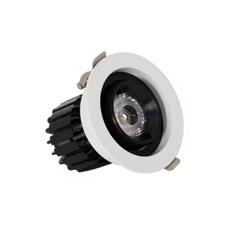 Ledkia Foco Downlight LED 7W COB Direccionable 360º Circular Corte Ø 80 mm CRI90 Expert Color No Flicker - 1