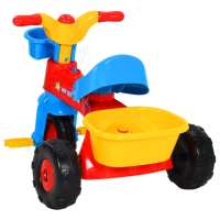 vidaXL Triciclo para niños multicolor - details 3