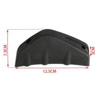 Nuevo 4pcsSpoiler Trasero Modificado En Patrón De Fibra De Carbono Roja Y Negra Para Coche Difusor De Bumper Anti-colisión - details 1