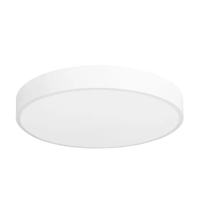 FORLIGHT Stac - Plafón de Techo LED 40cm para Exterior con Luz Neutra 4000K de Acero en Color Blanco - 1