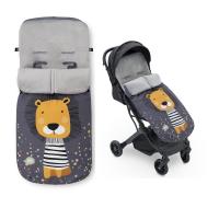 Interbaby saco cochecito universal leon gris - details 2