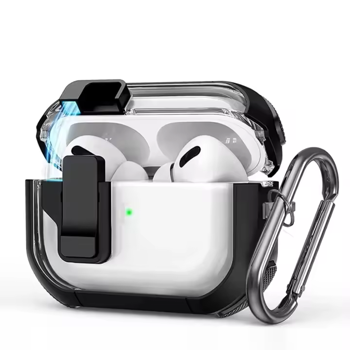 Carcasa De Seguridad Para AirPods pro 2 3 Y 1 Cubierta Protectora Para Auriculares Material De Plástico Generación Específica - 1