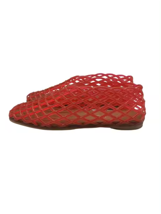 Vosso Moda Manoletina transparencia malla roja - 1