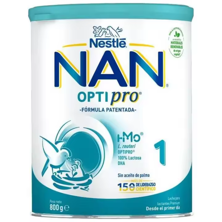 Nestle Nan Optipro 1 Leche De Inicio 800G - 1