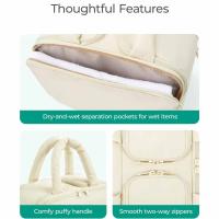 Neceser de viaje ligero y esponjoso para mujer, bolsa de almacenamiento para cosméticos, neceser de viaje - details 4