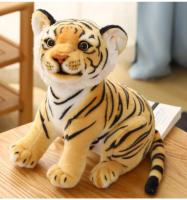 Juguete De Peluche Tigre Bebé Simulación 23cm Juguete Suave De Animal Silvestre Cojín Para Niños Regalo De Cumpleaños Para Niños Boys - details 3