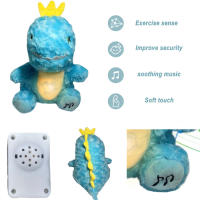 Dinosaurio De Peluche Interactivo Rítmica Respiro Animal Simulación Muñeco Suave De Poliéster Para Niños De 3-6 Años - details 10