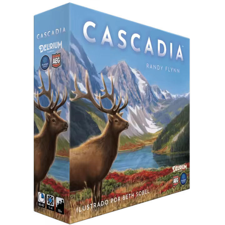 Cascadia Juego de Mesa en Castellano  Delirium Games - 1