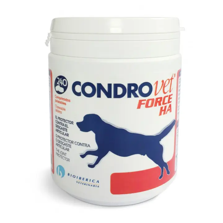 Condrovet Force HA 240 comprimidos suplemento condroprotector para perros BIOIBERICA - 1