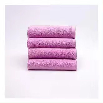 Sancarlos -  Juego de 4 Toallas Ocean de Lavabo, Color Rosa Chicle, 100% Algodón, 550gr/m2 - 1