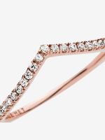 Pandora - Anillo de espoleta brilliant-Baño de Oro Rosa de 14 K - details 2