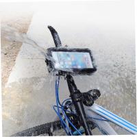 FGNS.Tamaño M/L/XL Funda Impermeable Patinete, bicicleta y motocicleta para teléfono móvil Smartphone ,  Bolsa para manillar de bicicleta, universal, soporte para motocicleta, 360°, giratorio,  Tamaño XLpara teléfono hasta 7.2". - details 3