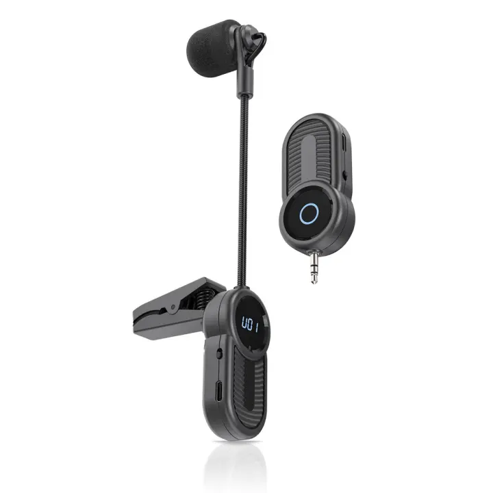 Micrófono Inalámbrico Profesional UHF Sistema De Microfono Para Saxofón Clip Musical Instrumentos Con Receptor Y Transmisor XIAOKOA LG06 - 1