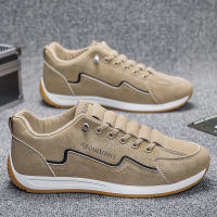 Zapatos De Deporte Para Hombre Casual Retro Zapatillas De Correr Al Aire Libre Con Cordones Antideslizantes Transpirables Para Primavera Y Otoño - details 3