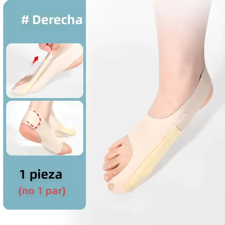 Calcetines Correctores De Hallux Valgus 1PCS Comodidad Transpirable Soporte No Eslipiente Al Amor Del Día Y La Noche Alivio Del Dolor Del Pie Mayor - 1