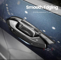 Cubiertas De Bowls De Puerta Exterior Para Kia Sportage NQ5 5 2022-2024 Protector De Fibra De Carbono Accesorios De Estilo Cromado ABS Negro - details 3
