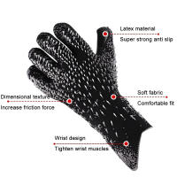 Guantes De Portero De Fútbol Profesionales Con Látex Aumentado Para Adultos Y Jóvenes Deportes De Entrenamiento Y Partidos - details 1