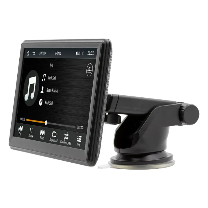 7 pulgadas Reproductor multimedia con pantalla táctil inalámbrica CarPlay - Receptor de radio para coche estéreo con navegación GPS, alimentado por enchufe de coche, ≤36V, sin batería, admite conexiones por cable e inalámbricas-Marca Cecodadi - 1