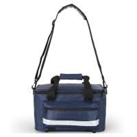 Kit Médico De Viaje Familiar Y Automóvil Conveniente Kit De Primeros Auxilios Resistente Al Agua De Náilon Con Compartimentos Reemplazables Y Rayas Reflectantes Para Seguridad Nocturna - details 1