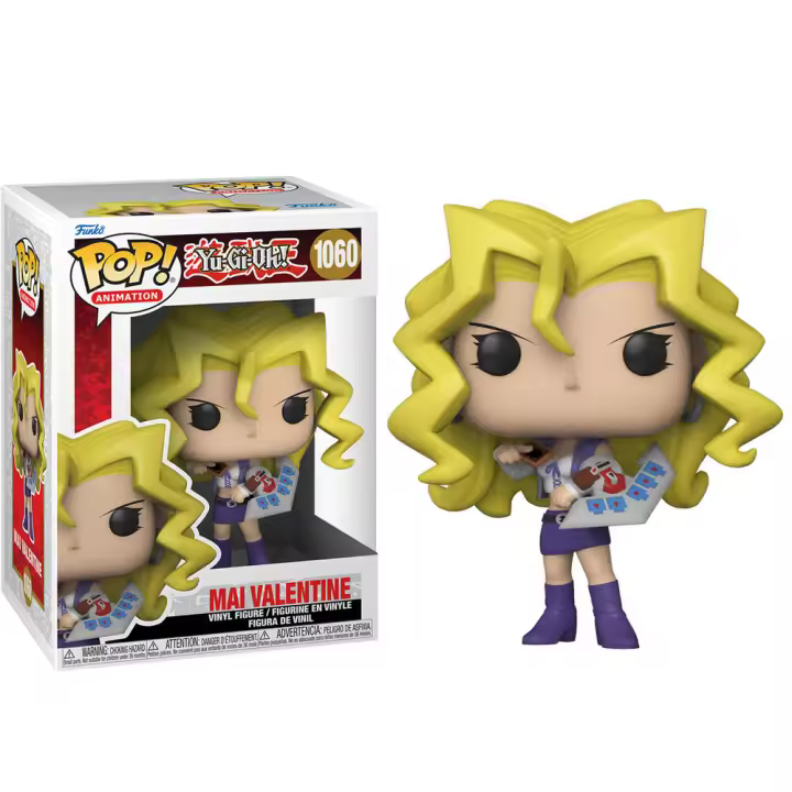 Figura Pop Yu-Gi-Oh Mai Valentine-Figura de Vinilo Coleccionable - Idea de Regalo- Mercancia Oficial - Juguetes para Niños y Adultos - Movies Fans - Muñeco para Coleccionistas y Exposición - 1