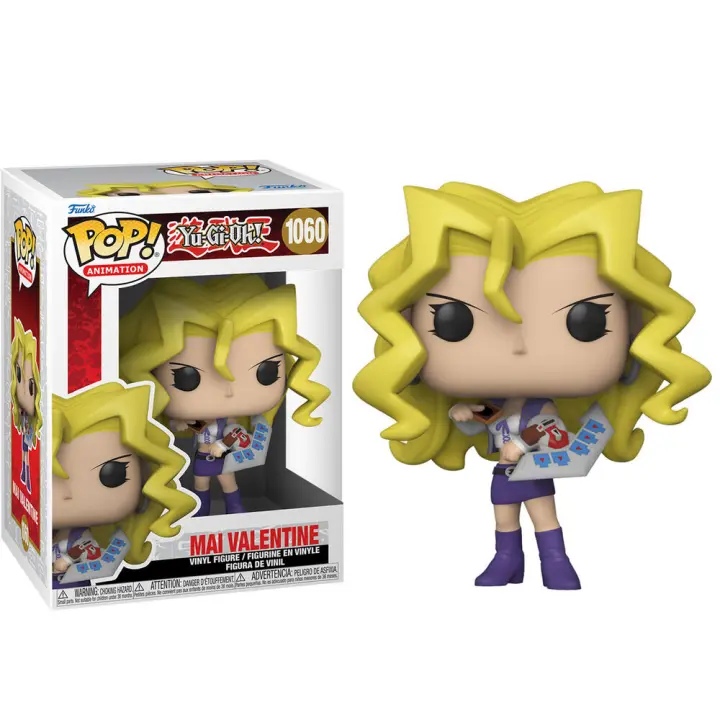 Figura Pop Yu-Gi-Oh Mai Valentine-Figura de Vinilo Coleccionable - Idea de Regalo- Mercancia Oficial - Juguetes para Niños y Adultos - Movies Fans - Muñeco para Coleccionistas y Exposición - 1