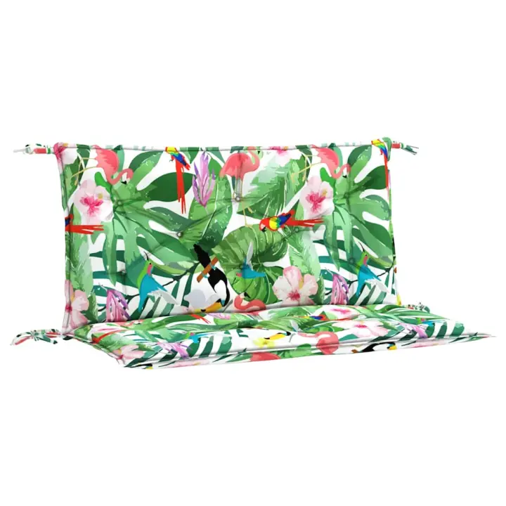 Fundas para Banco de Jardín 2 UDS lienzo multicolor 100x50x7 cm - 1