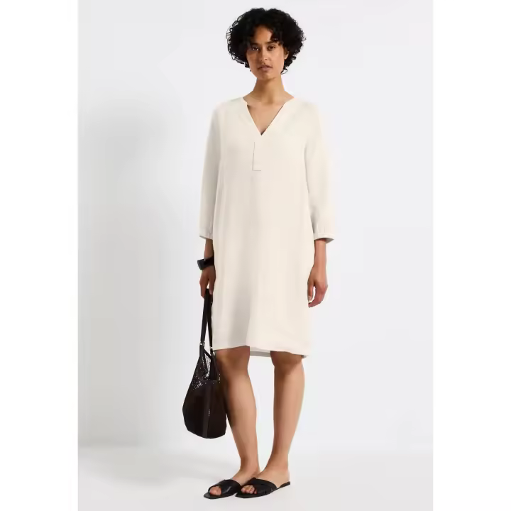Street One Mod. PS144342 - Vestido túnica manga 3/4 de lino para mujer - 1