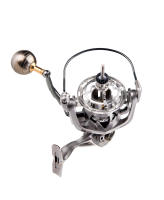 Carrete De Pesca Grande De Metal 8000 9000 10000 12000 14000 Con Arrastre De 20KG Carrete Giratorio Para Agua Salada Y Dulce Pesca De Oceano Río Lago - details 4